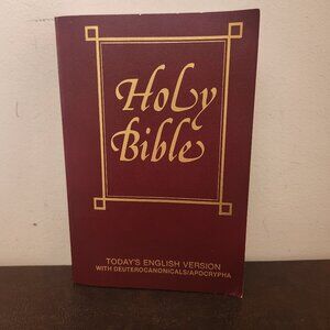 HOLY BIBLE Today's English Version with Deuterocanonical /Apocrypha.
